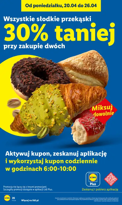 Lidl - gazetka promocyjna Oferta od czwartku od czwartku 23.04 do niedzieli 26.04 - strona 26