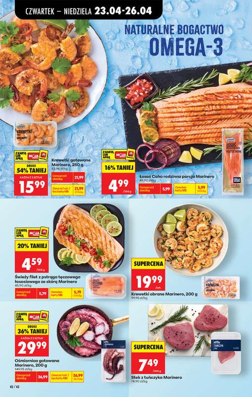Biedronka - gazetka promocyjna Od czwartku od czwartku 23.04 do środy 29.04 - strona 56