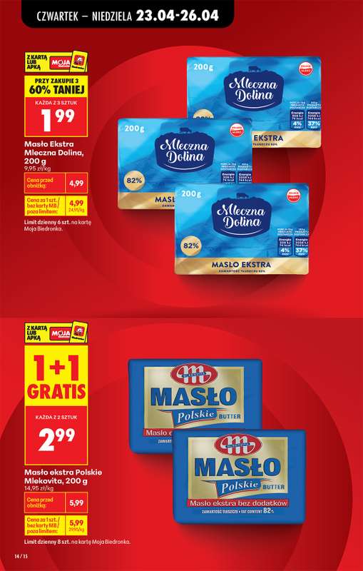 Biedronka - gazetka promocyjna Od czwartku od czwartku 23.04 do środy 29.04 - strona 26