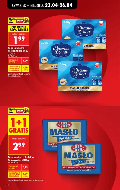 Biedronka - gazetka promocyjna Od czwartku od czwartku 23.04 do środy 29.04 - strona 26