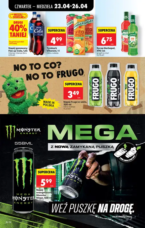 Biedronka - gazetka promocyjna Od czwartku od czwartku 23.04 do środy 29.04 - strona 72