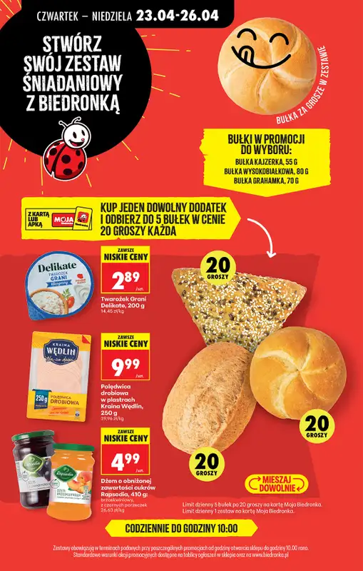 Biedronka - gazetka promocyjna Od czwartku, Z ladą tradycyjną od czwartku 23.04 do środy 29.04 - strona 14