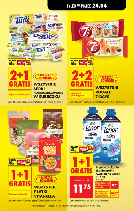 Biedronka - gazetka promocyjna Od czwartku, Z ladą tradycyjną od czwartku 23.04 do środy 29.04 - strona 23