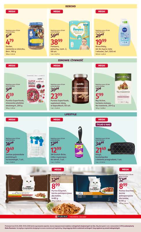 Rossmann - gazetka promocyjna Gazetka od czwartku 23.04 do środy 29.04 - strona 7