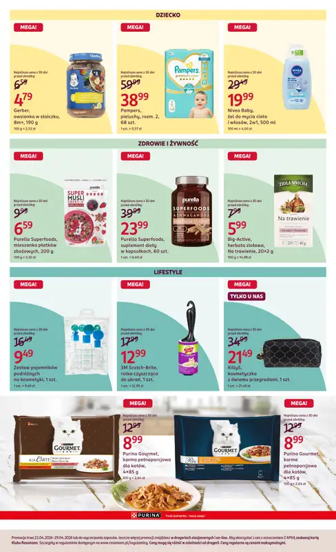 Rossmann - gazetka promocyjna Gazetka od czwartku 23.04 do środy 29.04 - strona 7