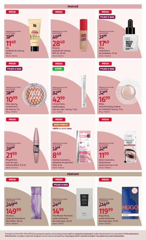 Rossmann - gazetka promocyjna Gazetka od czwartku 23.04 do środy 29.04 - strona 4