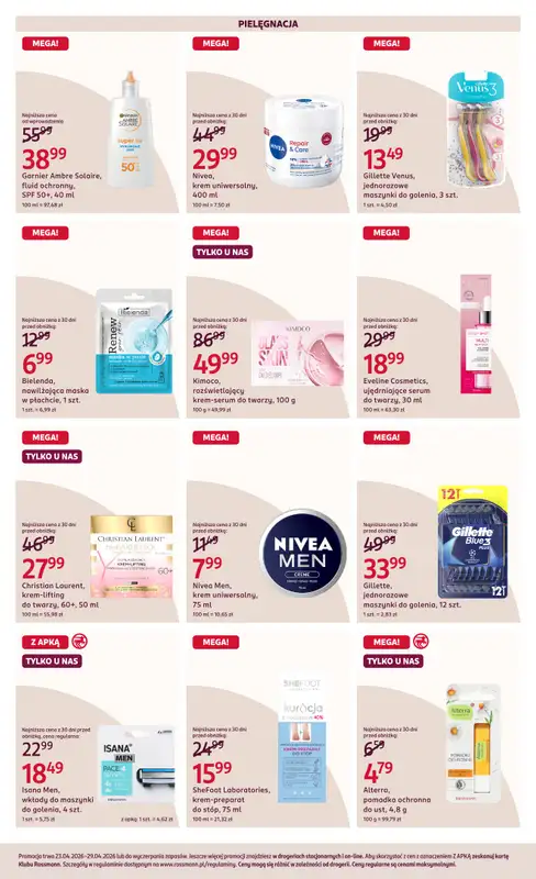Rossmann - gazetka promocyjna Gazetka od czwartku 23.04 do środy 29.04 - strona 3