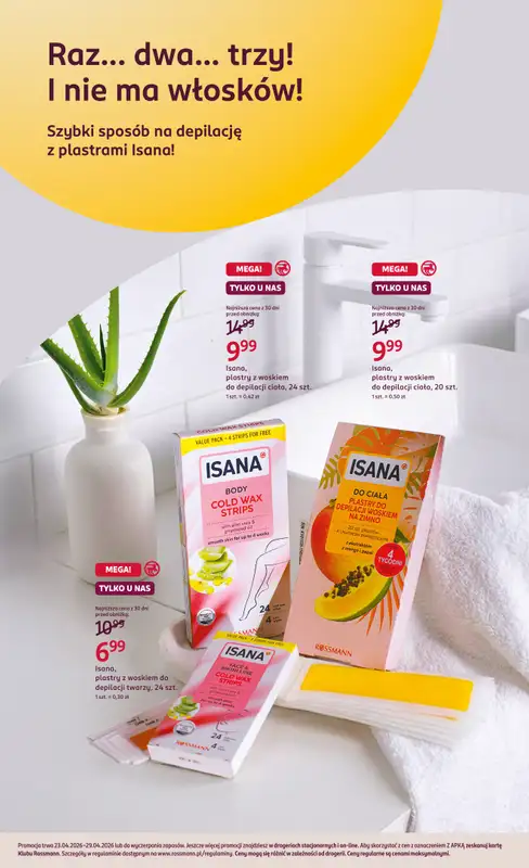 Rossmann - gazetka promocyjna Gazetka od czwartku 23.04 do środy 29.04 - strona 2