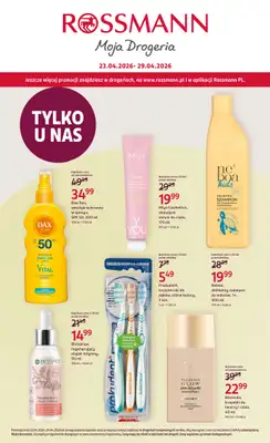 Rossmann - gazetka promocyjna Gazetka od czwartku 23.04 do środy 29.04