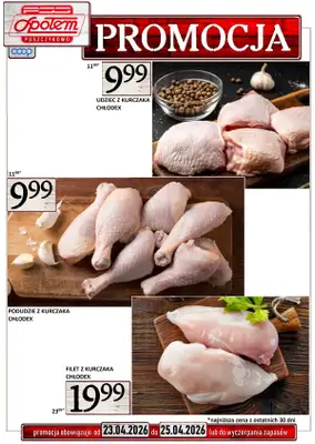 Społem - Blisko i Korzystnie - gazetka promocyjna Plakat promocyjny PSS Puszczykowo od czwartku 23.04 do soboty 25.04