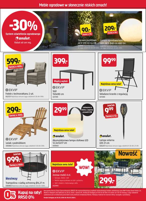 Jula - gazetka promocyjna Gazetka od czwartku 23.04 do środy 06.05 - strona 2