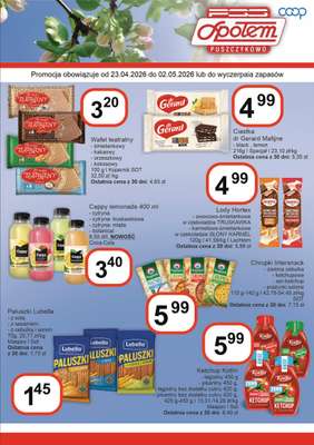 Społem - Blisko i Korzystnie - gazetka promocyjna Gazetka PSS Puszczykowo od czwartku 23.04 do soboty 02.05