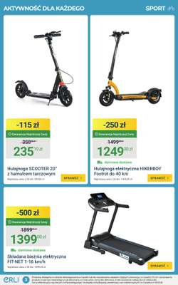 Składana bieżnia elektryczna FIT-NET 1-16 km/h