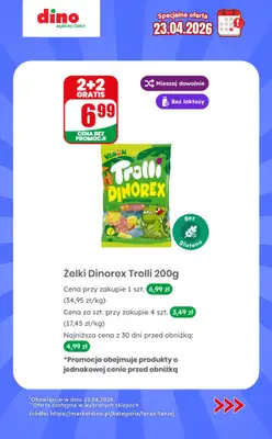 Dino - gazetka promocyjna Specjalna oferta na 23.04.2026 - promocje spoza gazetki od czwartku 23.04 do czwartku 23.04 - strona 9