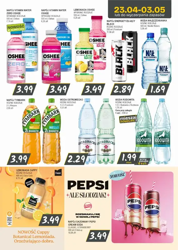 Słoneczko - gazetka promocyjna Gazetka od czwartku 23.04 do niedzieli 03.05 - strona 10