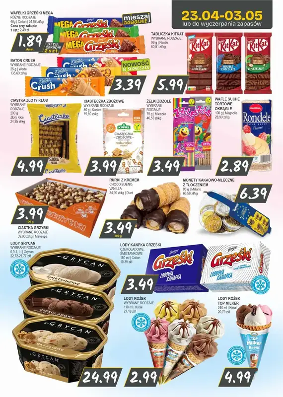 Słoneczko - gazetka promocyjna Gazetka od czwartku 23.04 do niedzieli 03.05 - strona 9