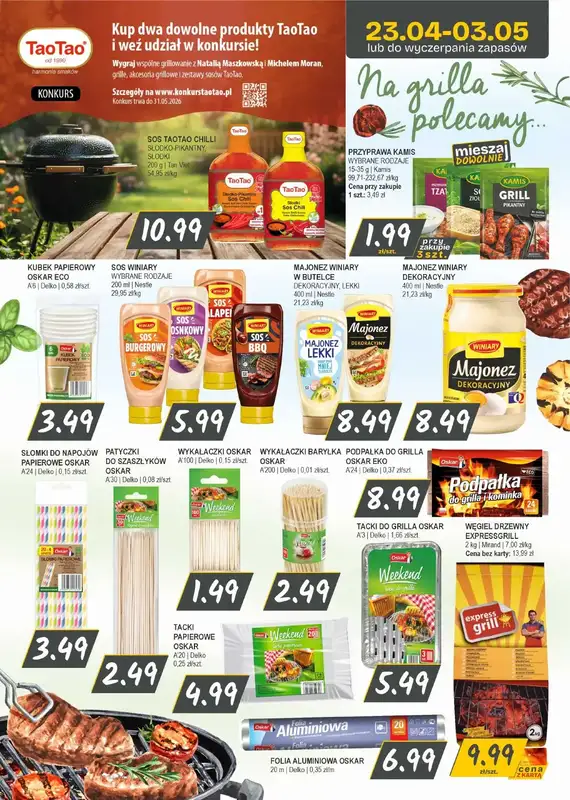 Słoneczko - gazetka promocyjna Gazetka od czwartku 23.04 do niedzieli 03.05 - strona 3