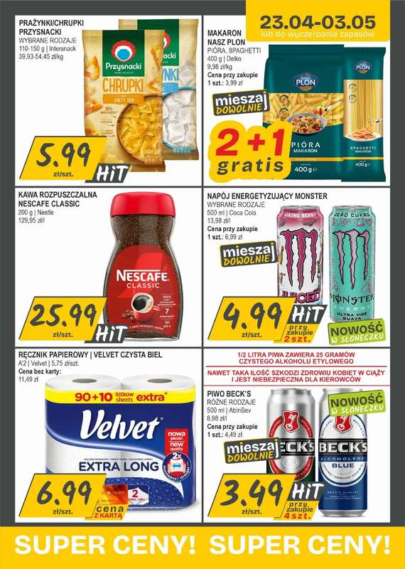 Słoneczko - gazetka promocyjna Gazetka od czwartku 23.04 do niedzieli 03.05 - strona 7