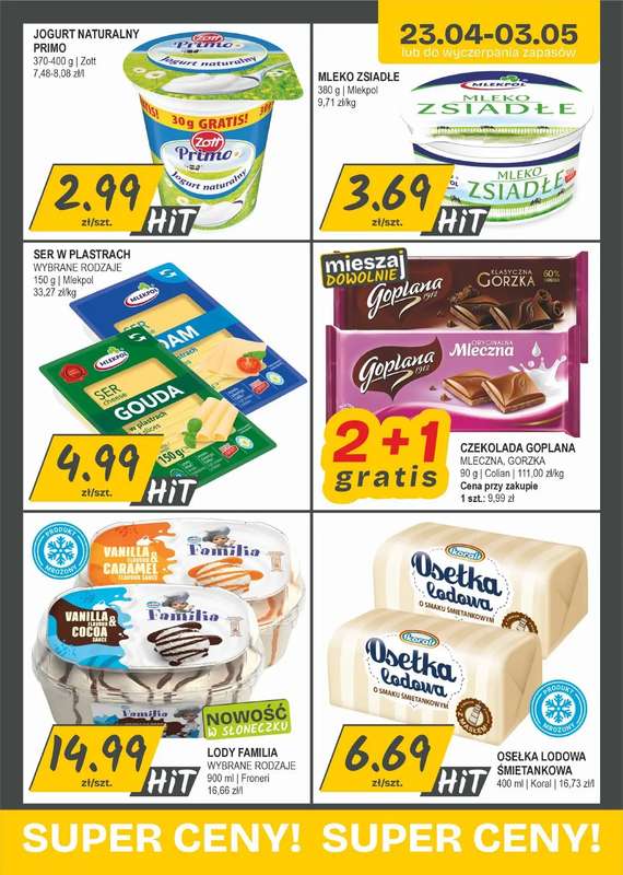 Słoneczko - gazetka promocyjna Gazetka od czwartku 23.04 do niedzieli 03.05 - strona 6