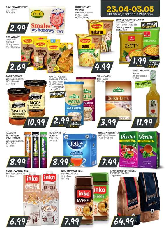 Słoneczko - gazetka promocyjna Gazetka od czwartku 23.04 do niedzieli 03.05 - strona 5
