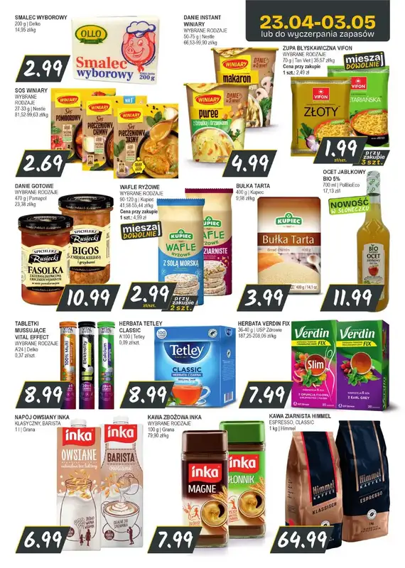 Słoneczko - gazetka promocyjna Gazetka od czwartku 23.04 do niedzieli 03.05 - strona 5
