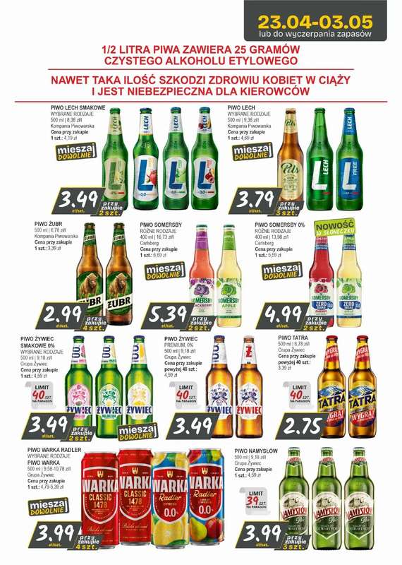 Słoneczko - gazetka promocyjna Gazetka od czwartku 23.04 do niedzieli 03.05 - strona 11