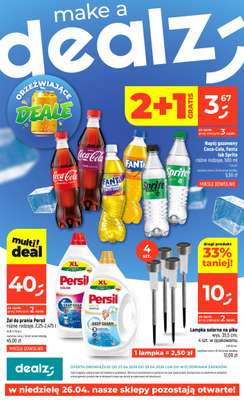 Dealz - gazetka promocyjna Make a Dealz! od czwartku 23.04 do środy 29.04