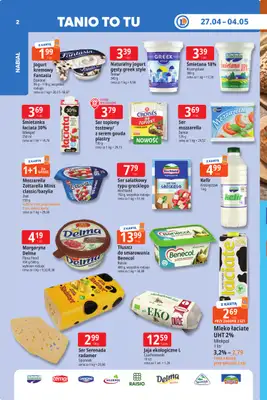 Leclerc - gazetka promocyjna Oferta E.Leclerc I Tanio to tu! od poniedziałku 27.04 do poniedziałku 04.05 - strona 2