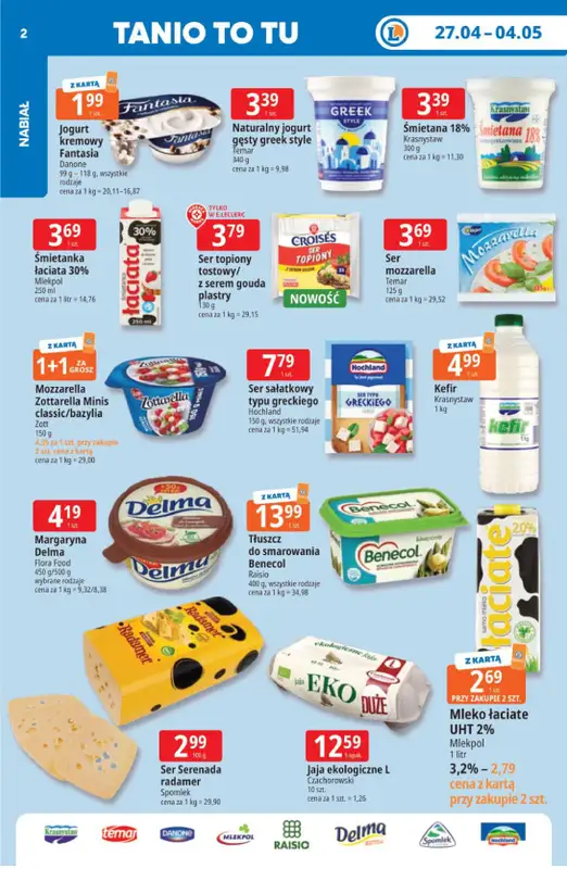 Leclerc - gazetka promocyjna Oferta E.Leclerc I Tanio to tu!   - strona 2
