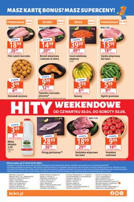Leclerc - gazetka promocyjna Oferta E.Leclerc I Tanio to tu! od poniedziałku 27.04 do poniedziałku 04.05 - strona 8