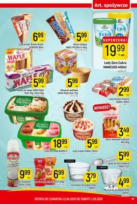 Delikatesy Piotruś Pan - gazetka promocyjna Gazetka od czwartku 23.04 do soboty 02.05 - strona 19