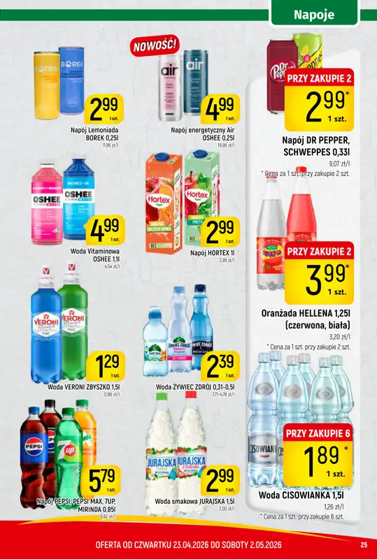 Delikatesy Piotruś Pan - gazetka promocyjna Gazetka od czwartku 23.04 do soboty 02.05 - strona 25