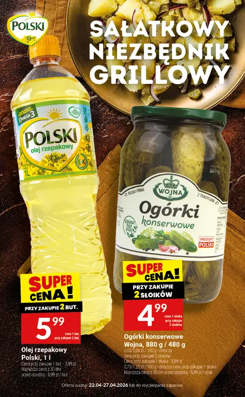 Twój Market - gazetka promocyjna Najlepsze Grillove Dodatki od czwartku 23.04 do poniedziałku 27.04 - strona 5
