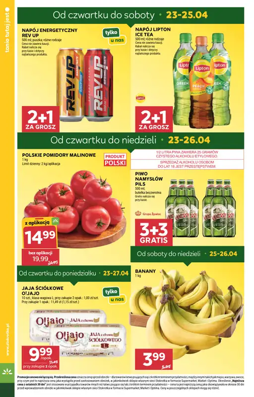 Stokrotka - gazetka promocyjna Gazetka Supermarket od czwartku 23.04 do wtorku 28.04 - strona 8