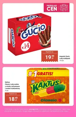 Dino - gazetka promocyjna Lody - przegląd cen od czwartku 23.04 do wtorku 28.04 - strona 7