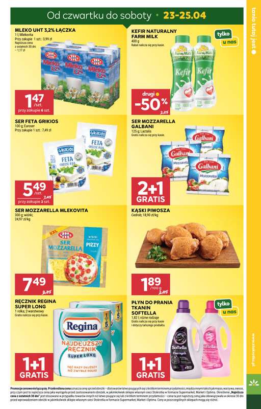 Stokrotka - gazetka promocyjna Gazetka Market od czwartku 23.04 do wtorku 28.04 - strona 7