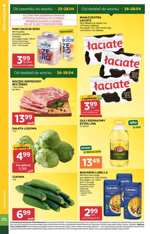 Stokrotka - gazetka promocyjna Gazetka Market od czwartku 23.04 do wtorku 28.04 - strona 10