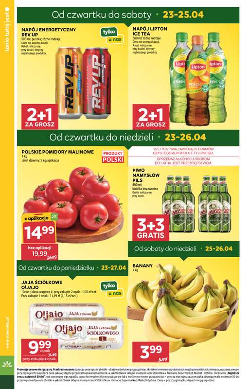 Stokrotka - gazetka promocyjna Gazetka Market od czwartku 23.04 do wtorku 28.04 - strona 8