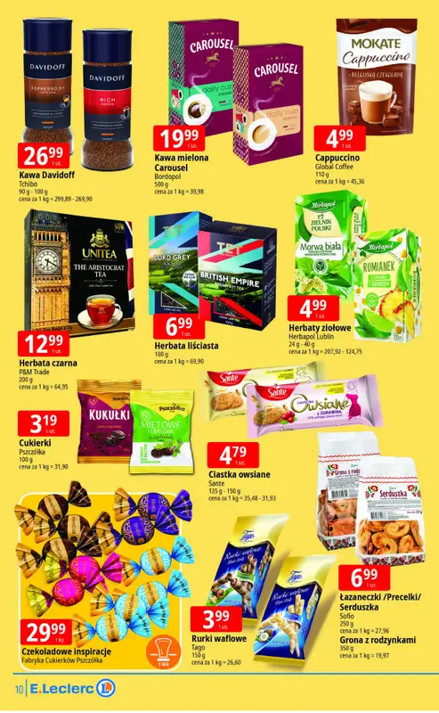 Leclerc - gazetka promocyjna Oferta Lublin Zana od poniedziałku 27.04 do soboty 02.05 - strona 10