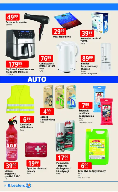 Leclerc - gazetka promocyjna Oferta Lublin Zana od poniedziałku 27.04 do soboty 02.05 - strona 14