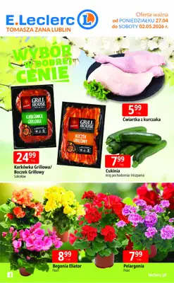 Leclerc - gazetka promocyjna Oferta Lublin Zana od poniedziałku 27.04 do soboty 02.05