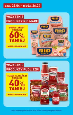 Aldi - gazetka promocyjna Wybieram Aldi na tani weekend! od czwartku 23.04 do niedzieli 26.04 - strona 2
