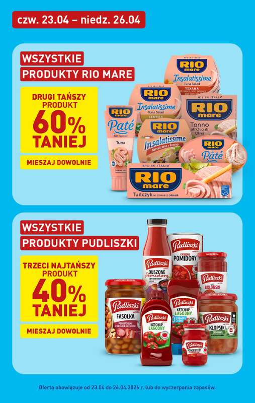 Aldi - gazetka promocyjna Wybieram Aldi na tani weekend! od czwartku 23.04 do niedzieli 26.04 - strona 2