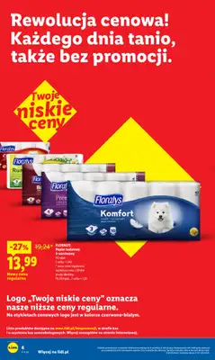 Lidl - gazetka promocyjna Rewolucja Cenowa!  do piątku 01.05 - strona 18
