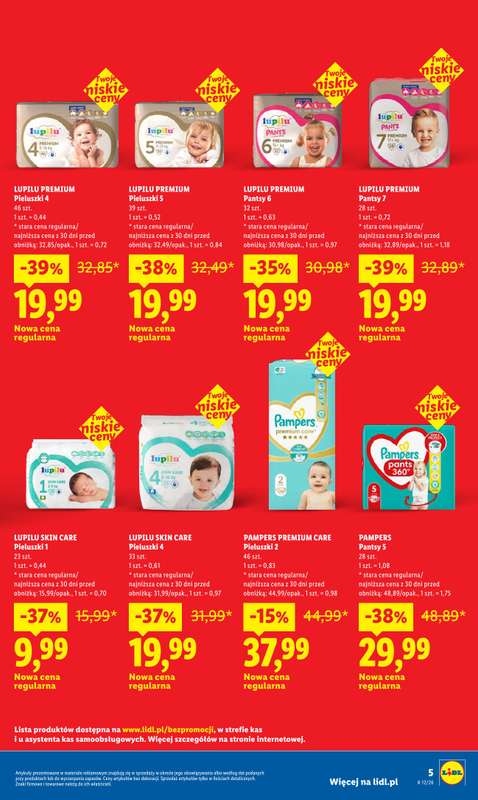 Lidl - gazetka promocyjna Rewolucja Cenowa!  do piątku 01.05 - strona 17