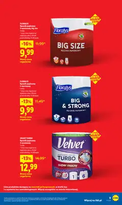 Lidl - gazetka promocyjna Rewolucja Cenowa!  do piątku 01.05 - strona 21