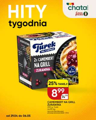 Chata Polska - gazetka promocyjna Hity tygodnia 29.04-06.05  do środy 06.05