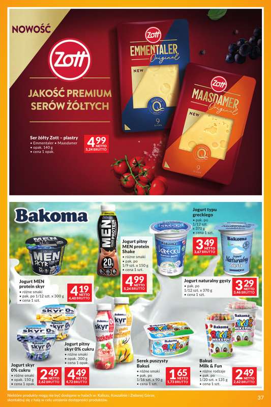 Makro - gazetka promocyjna Katalog Markowe inspiracje Maja od wtorku 28.04 do poniedziałku 11.05 - strona 37