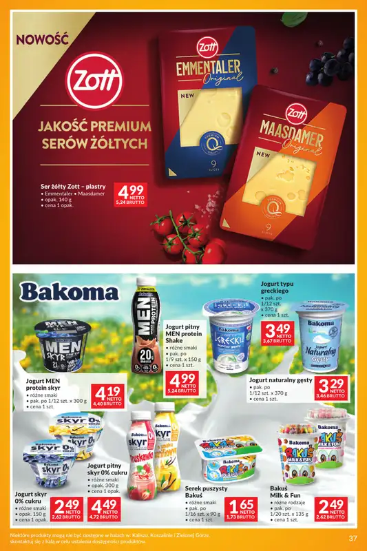 Makro - gazetka promocyjna Katalog Markowe inspiracje Maja od wtorku 28.04 do poniedziałku 11.05 - strona 37