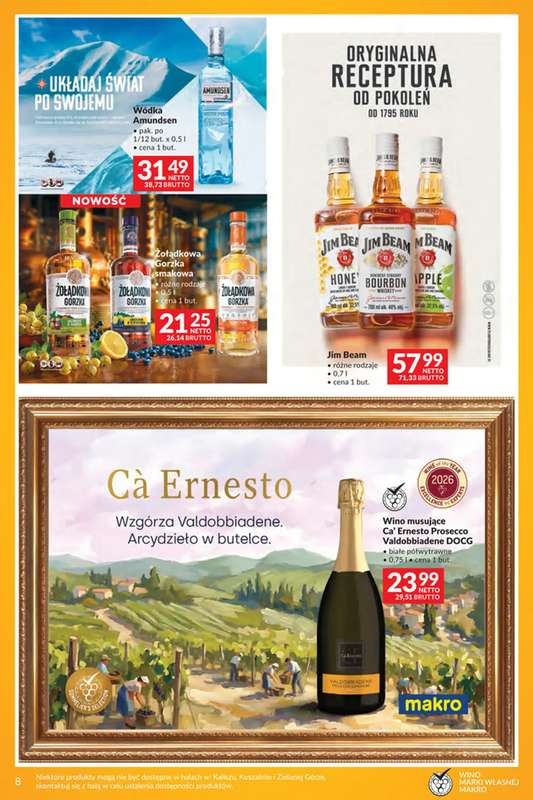 Makro - gazetka promocyjna Katalog Markowe inspiracje Maja od wtorku 28.04 do poniedziałku 11.05 - strona 8